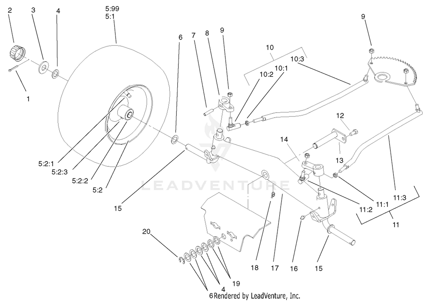 Front Axle Assembly