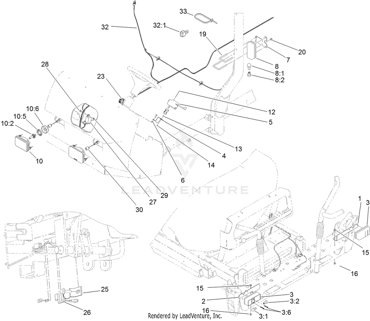 Road Light and Homologation Kit