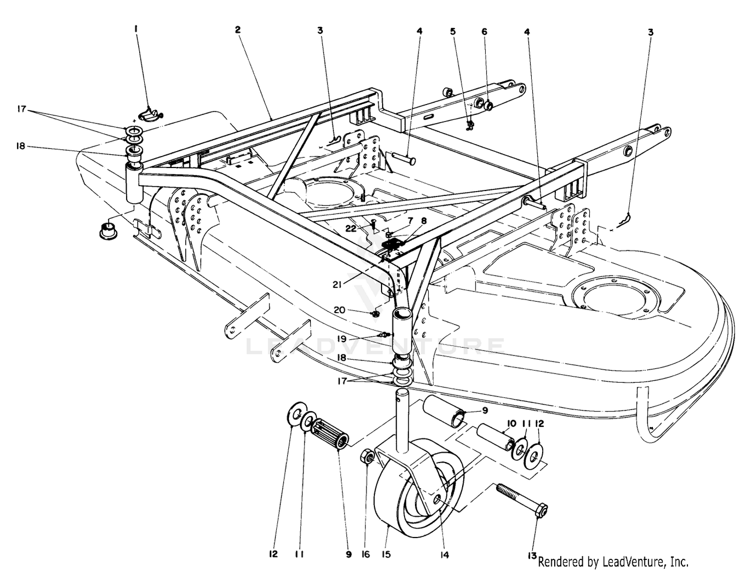 Cutting Unit Model No. 30555 (continued)