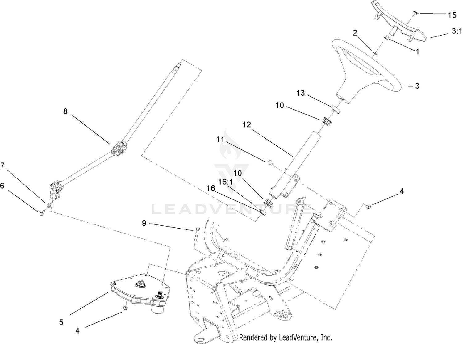 Upper Steering Assembly