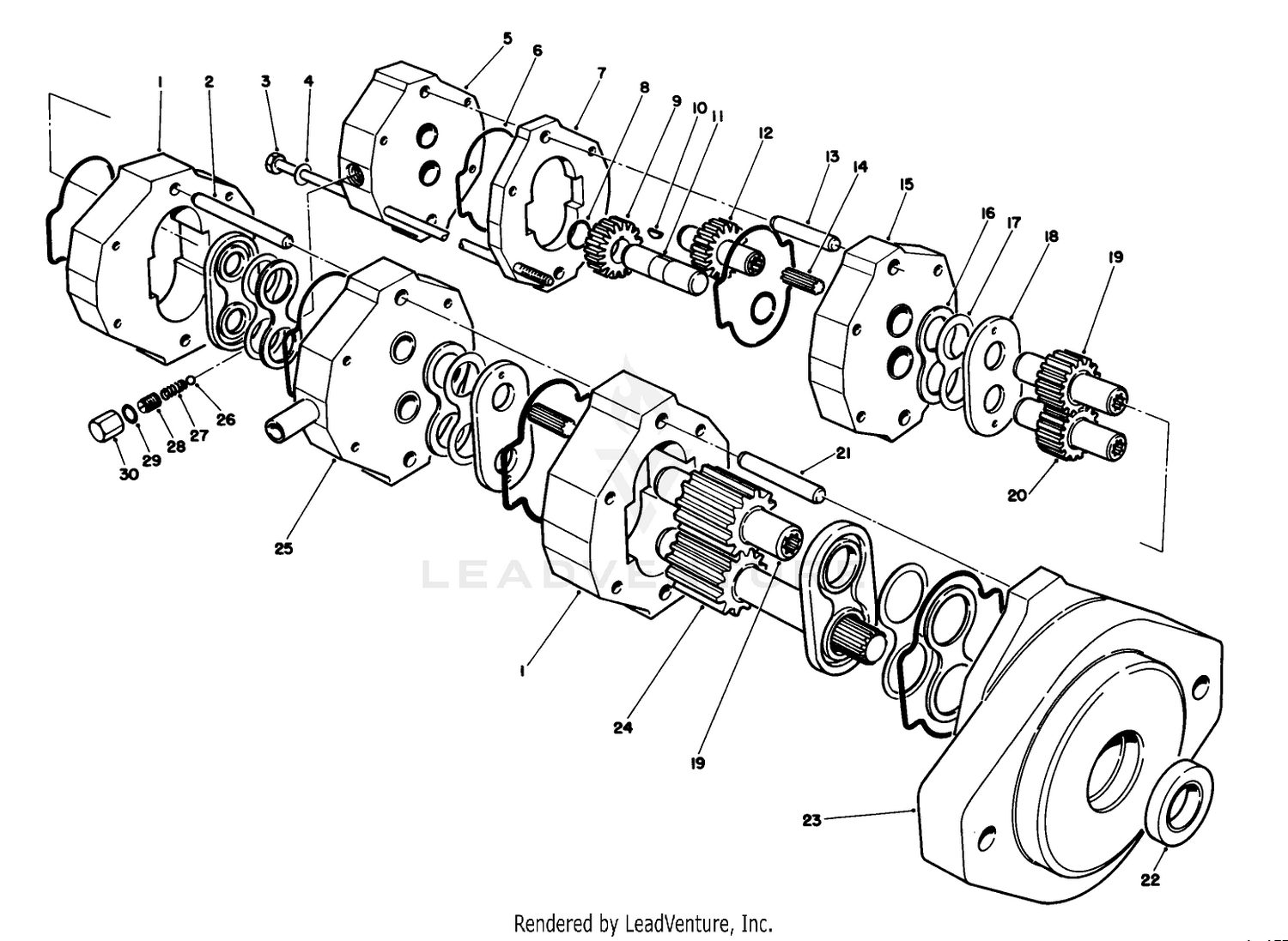 Hydraulic Pump No. 75-0800