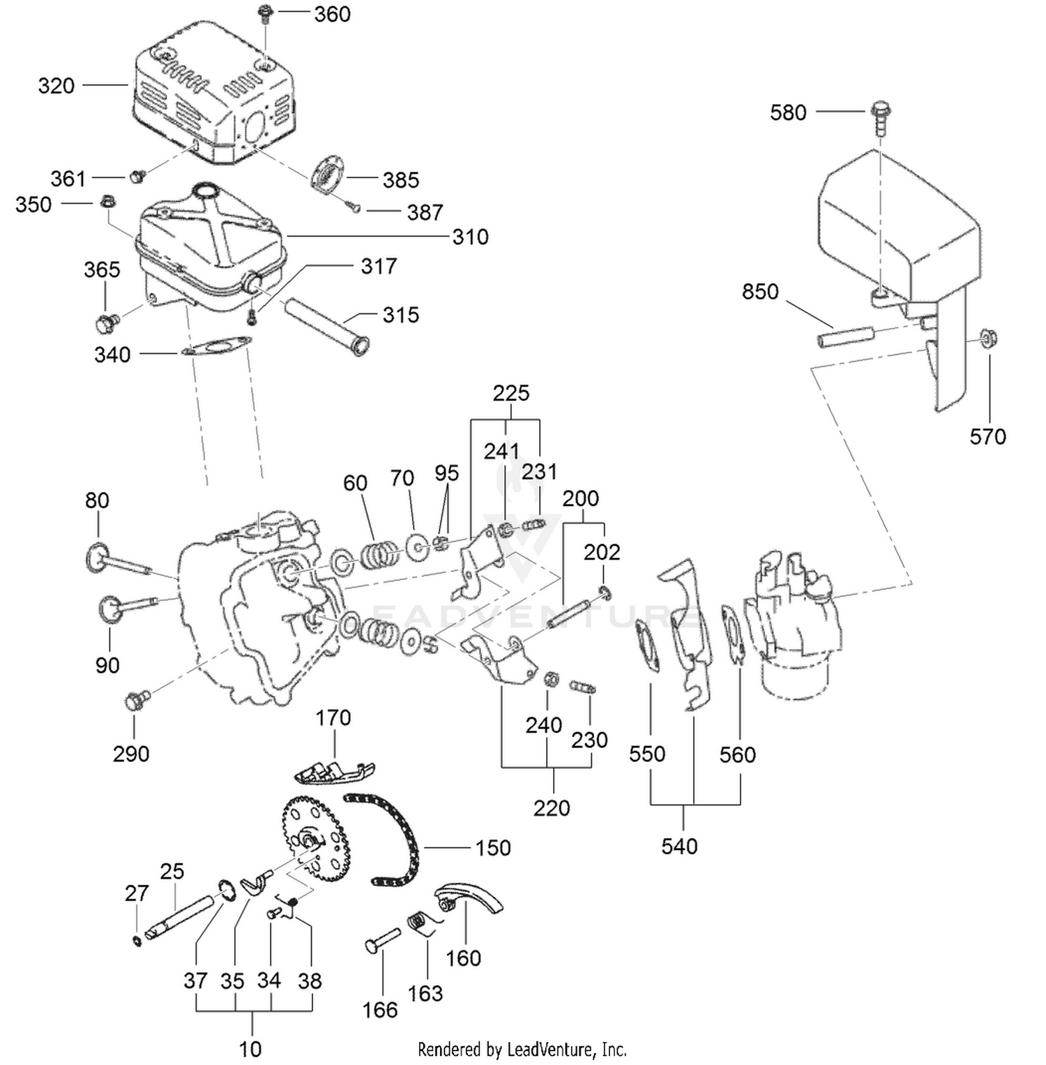 Intake and Exhaust Assembly