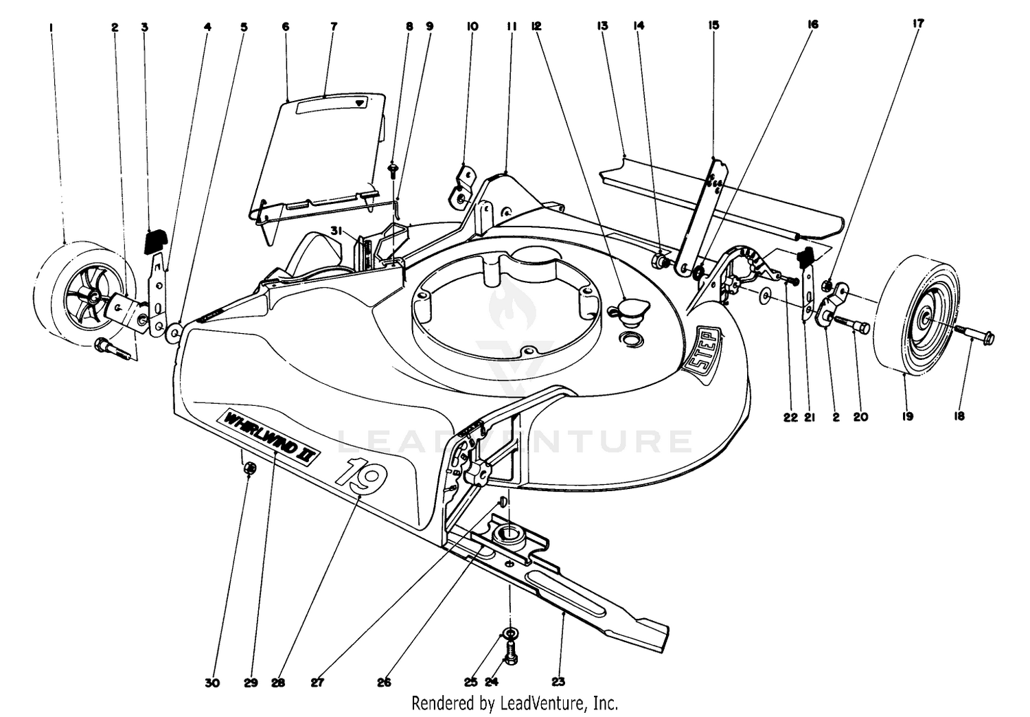 Housing Assembly Model 16067  16155