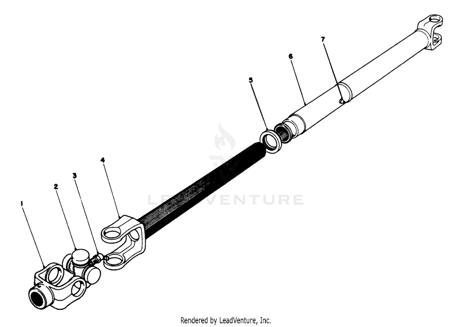 Drive Shaft Assembly-21-3090