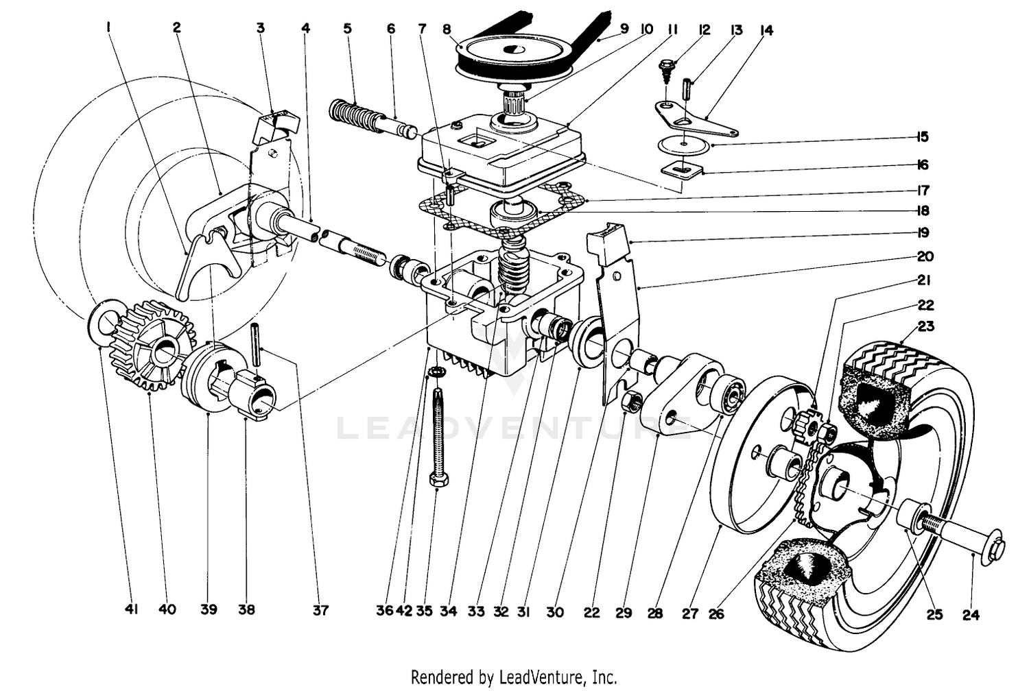 Gear Case Assembly
