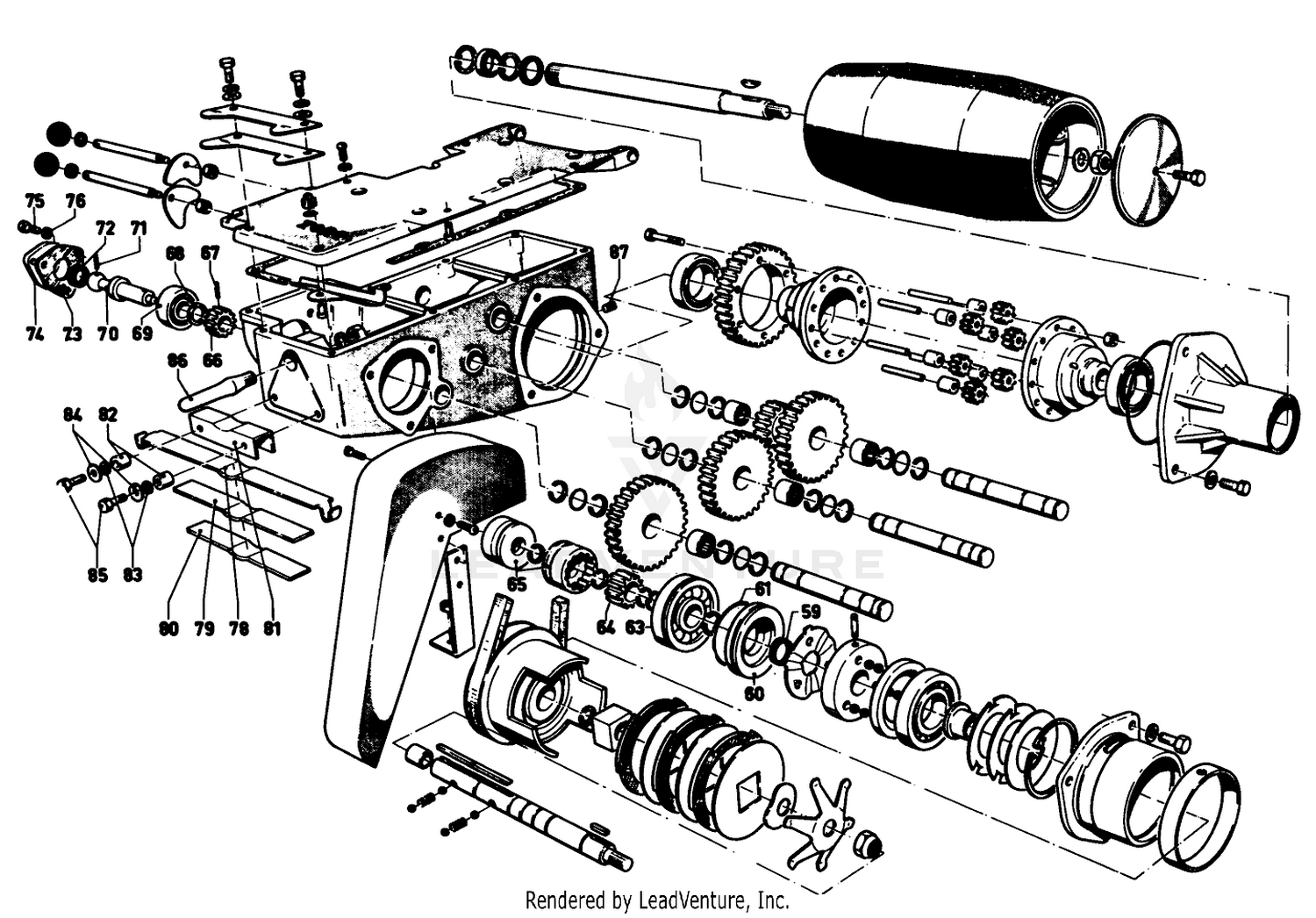 Transmission Case Assembly (continued) 2