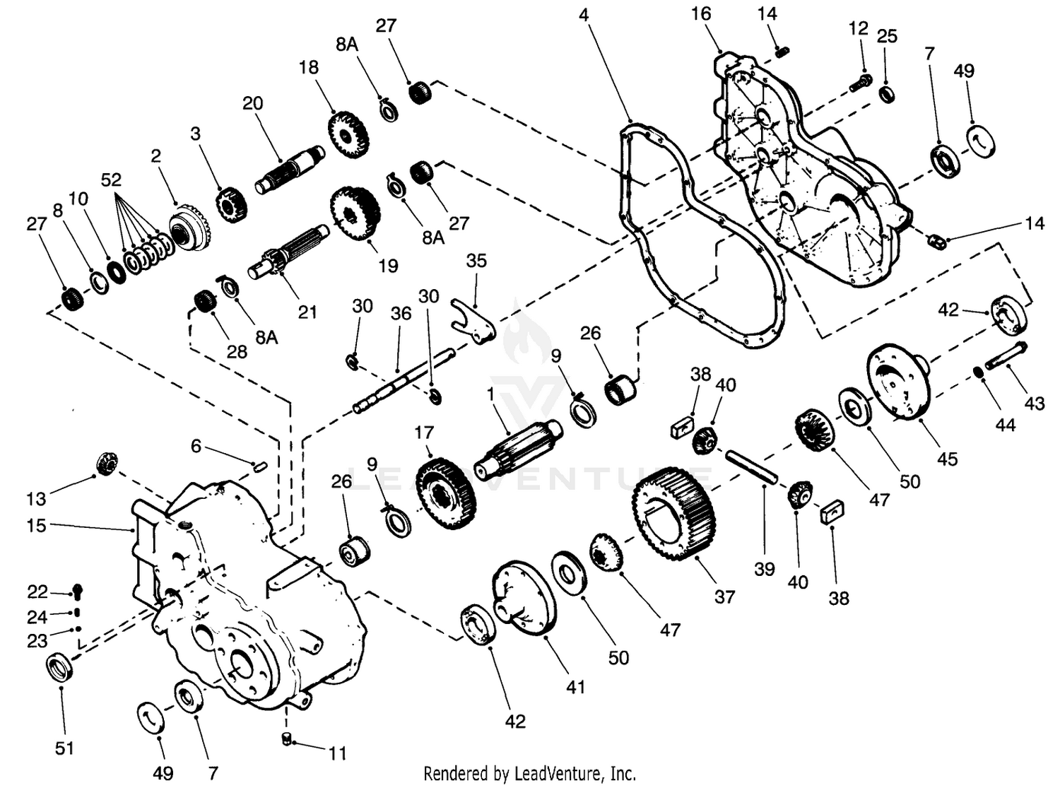 Transaxle Assembly No. 88-1260