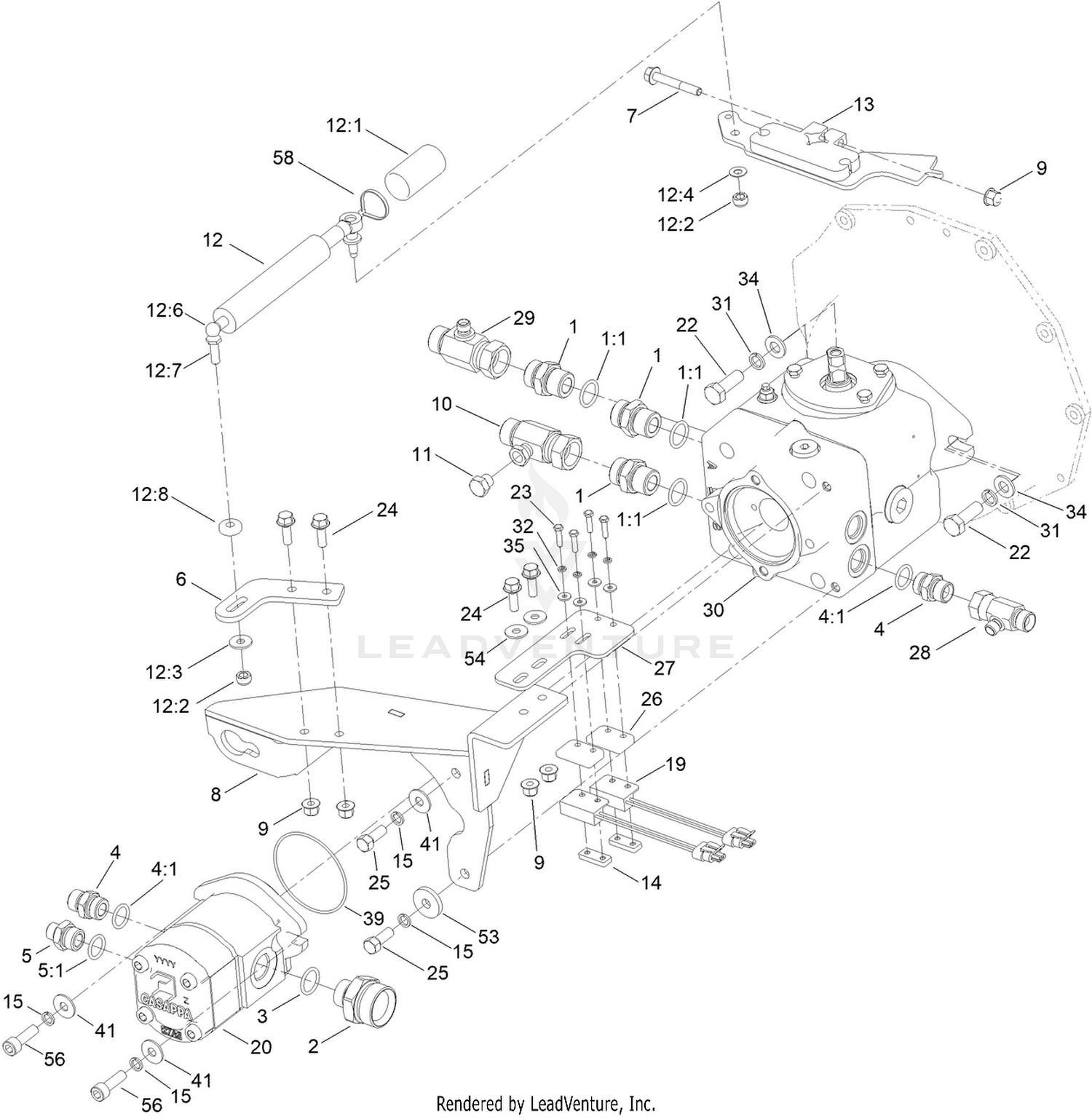 Hydraulic Pump Assembly