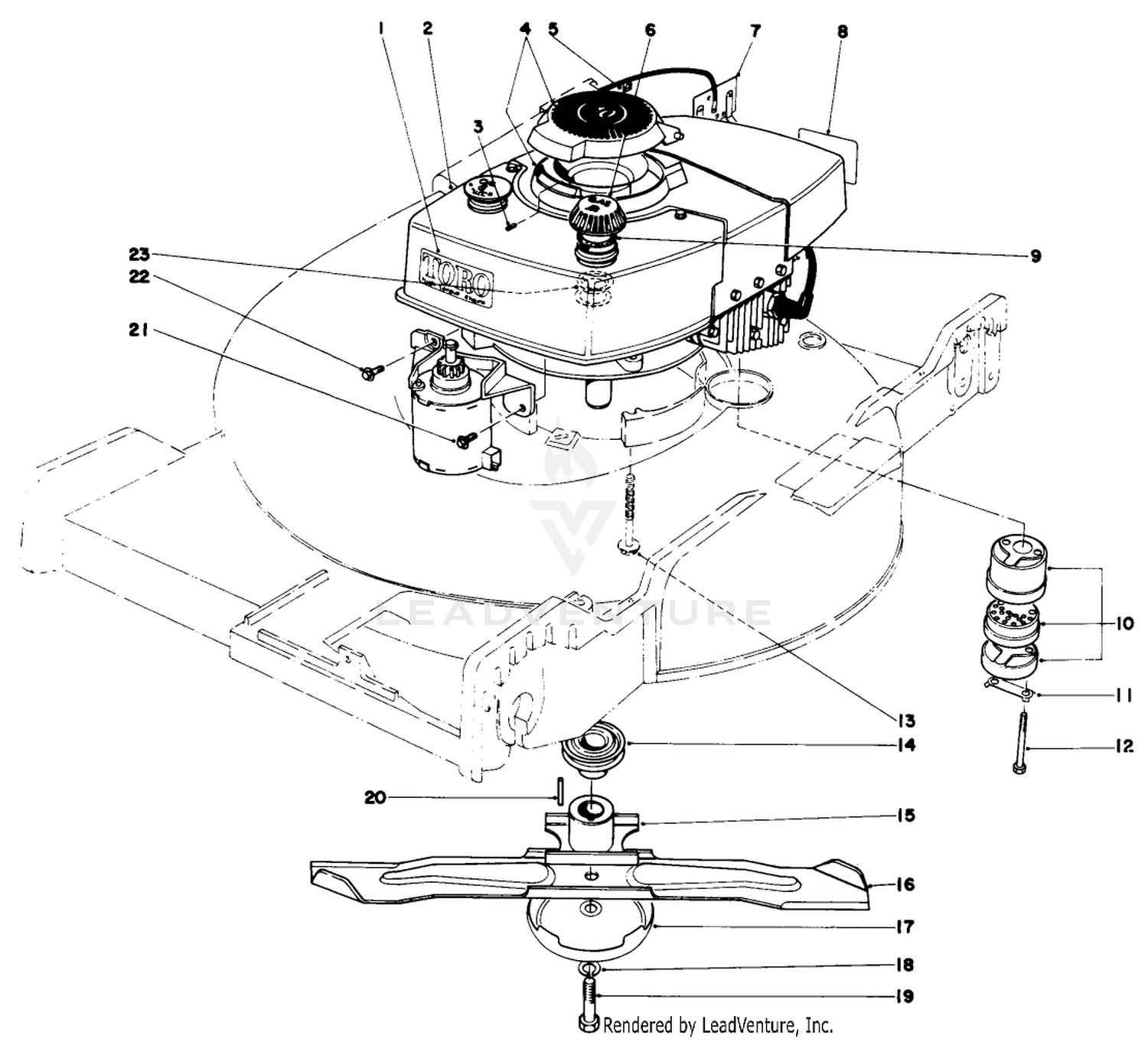 Engine Assembly (model No. 20673)