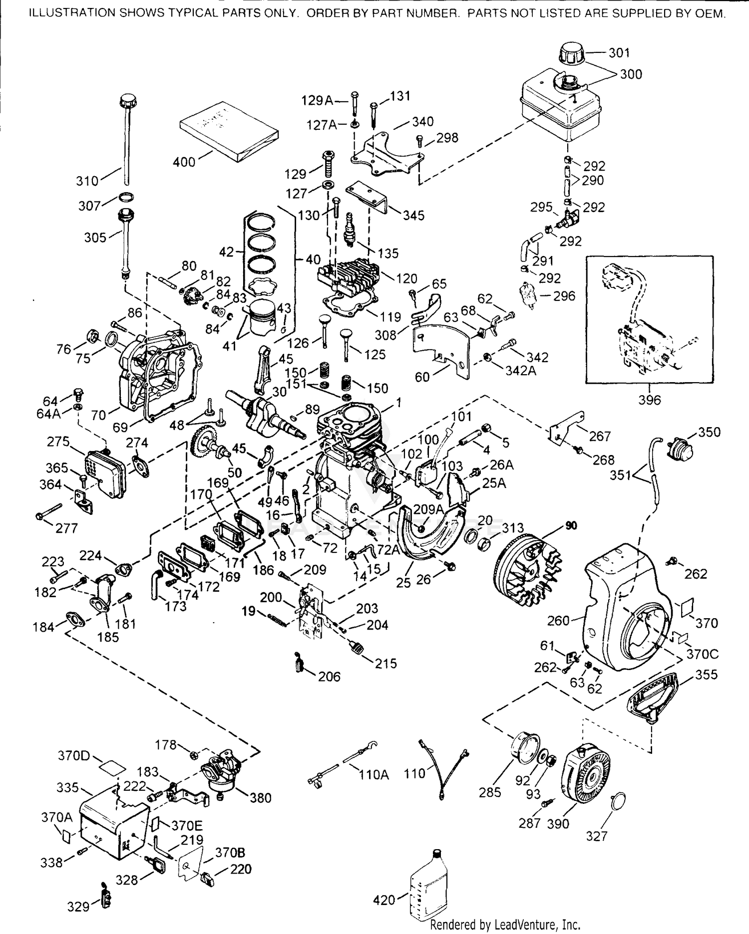 Engine Parts List