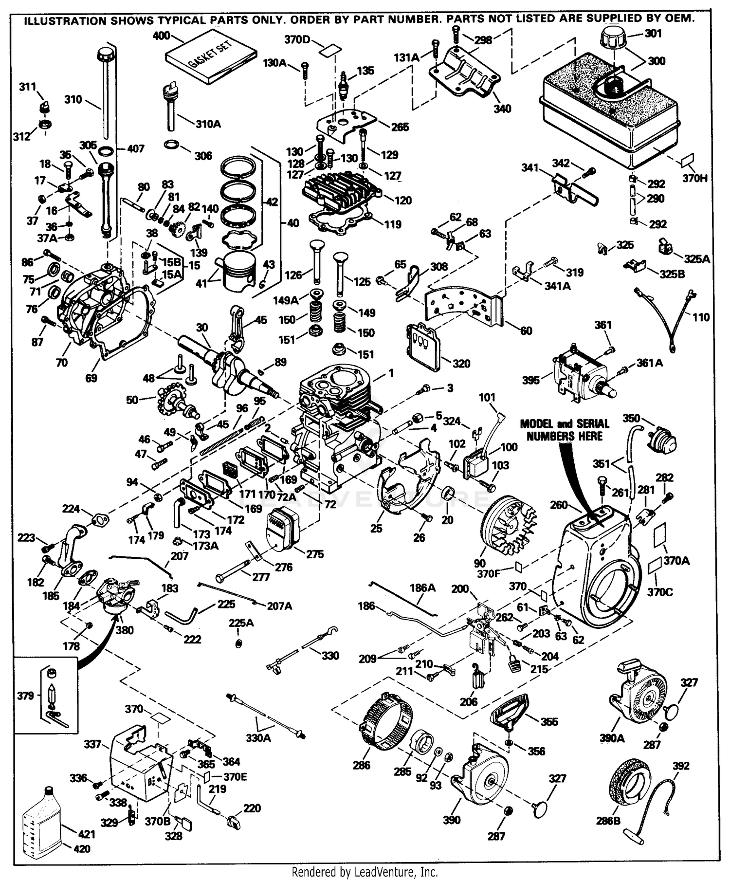 Engine Parts List #1