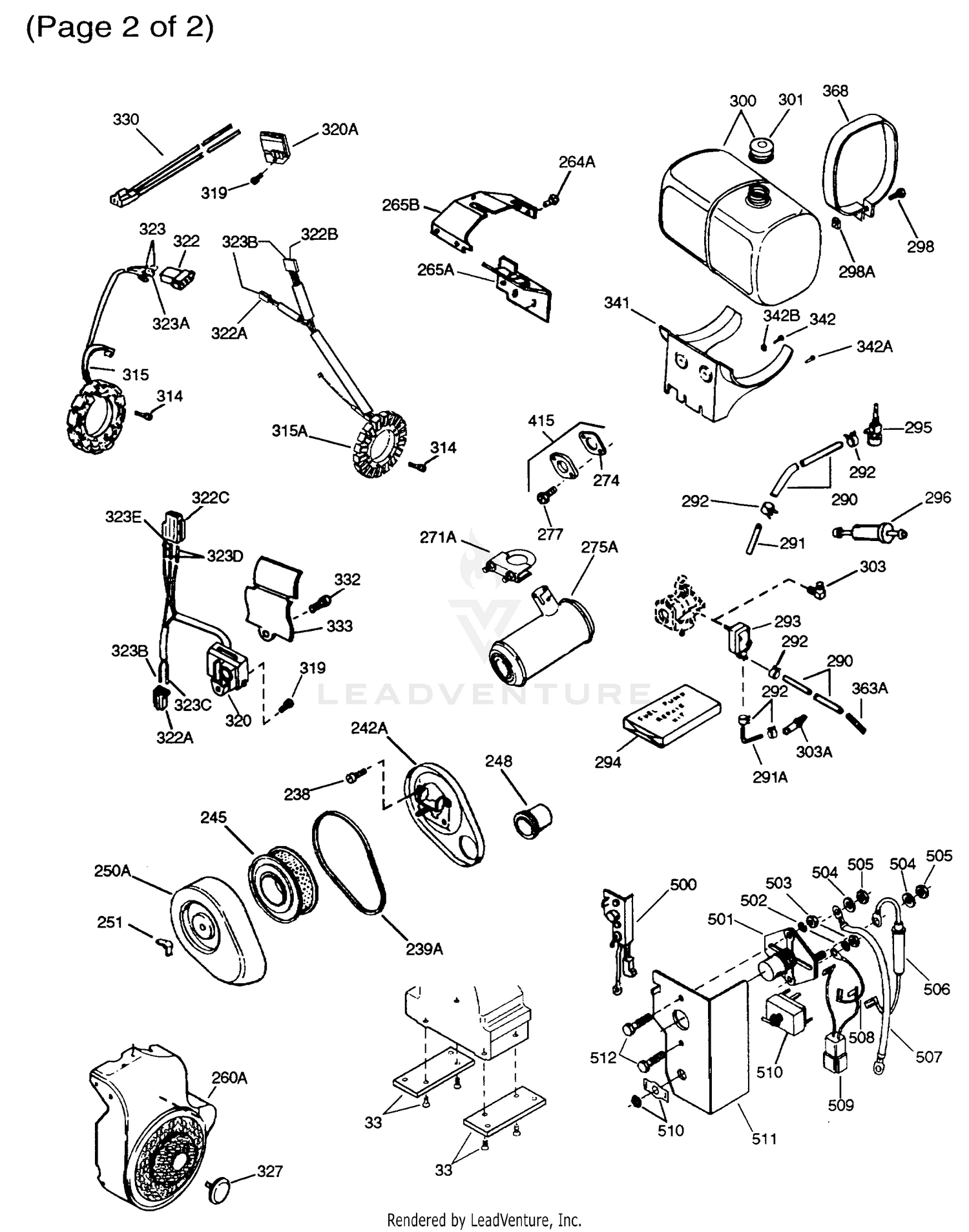 Tecumseh Power Company OH180-180005E 180005E-OH180 Engine Parts