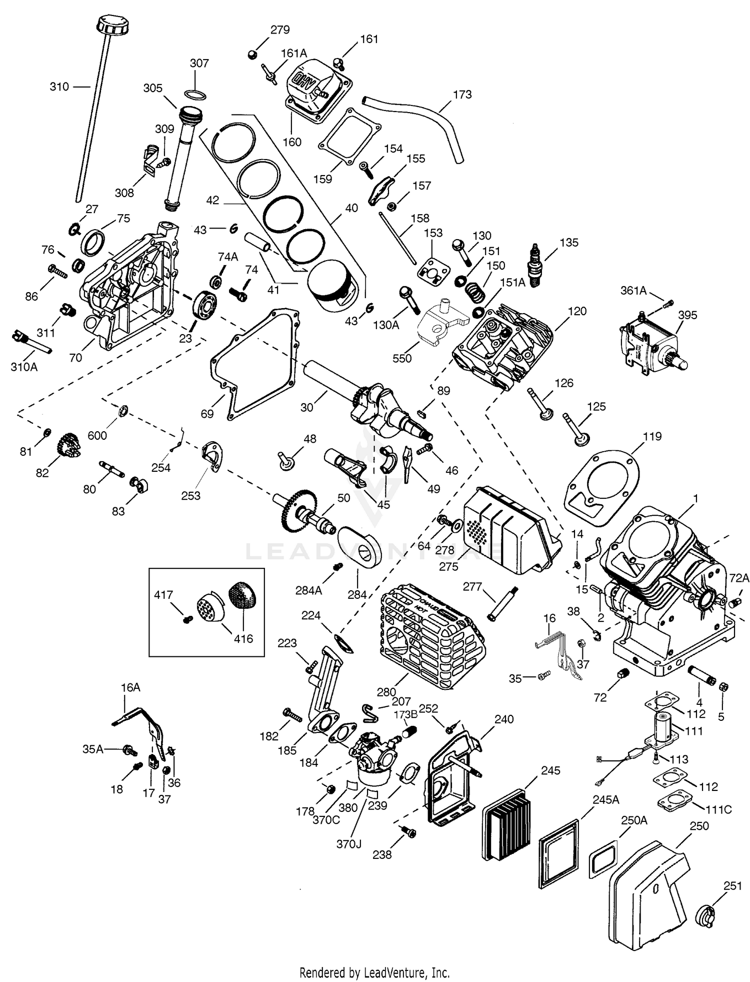 Engine Parts List #1