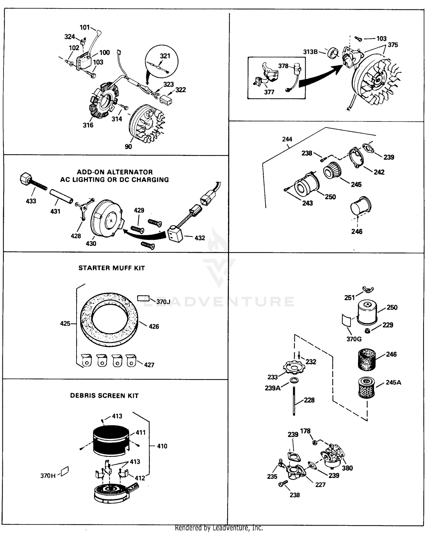 Engine Parts List #3