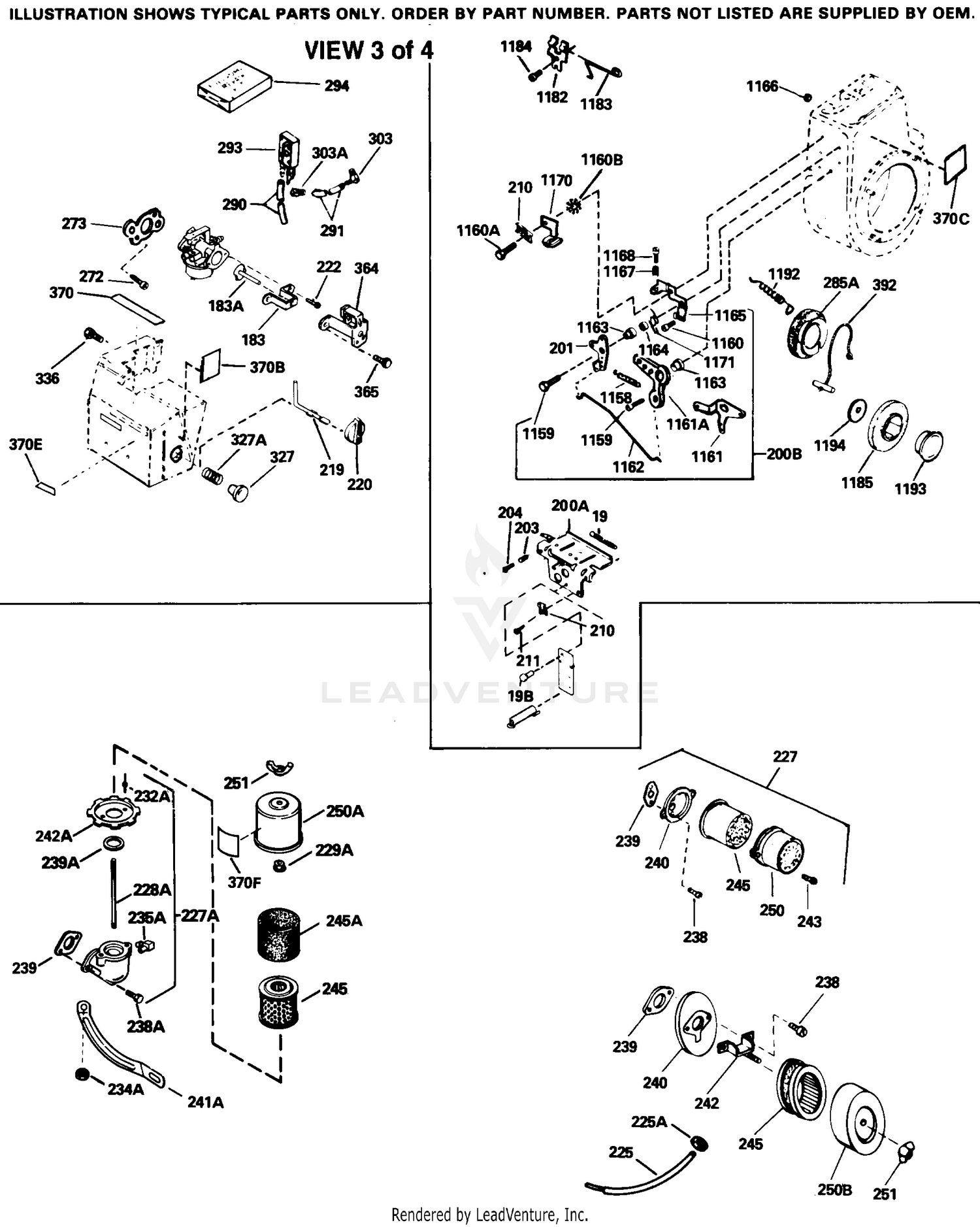 Engine Parts List #3