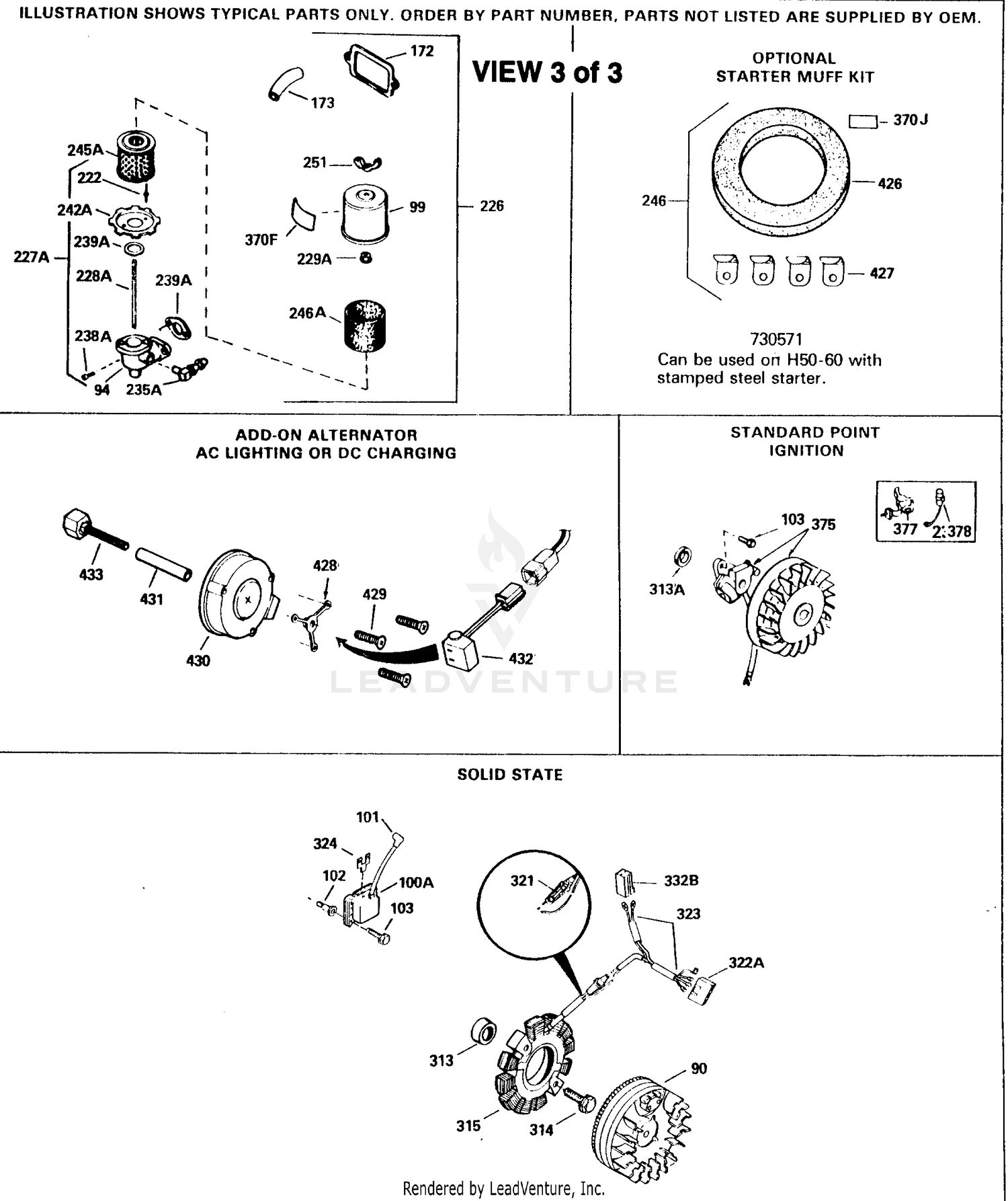 Engine Parts List #3