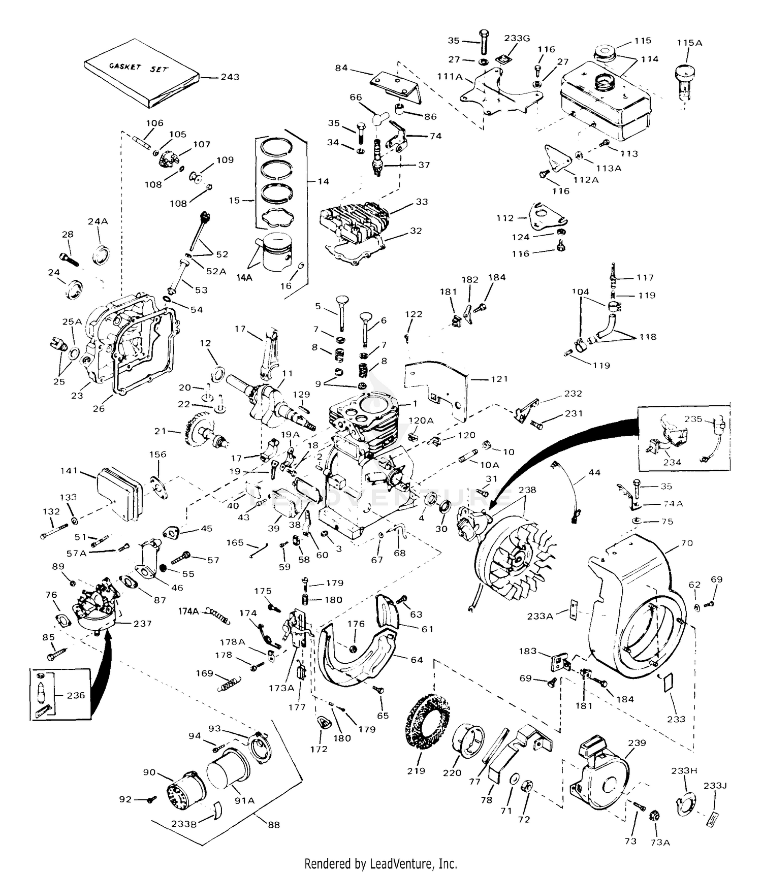 Engine Parts List #1