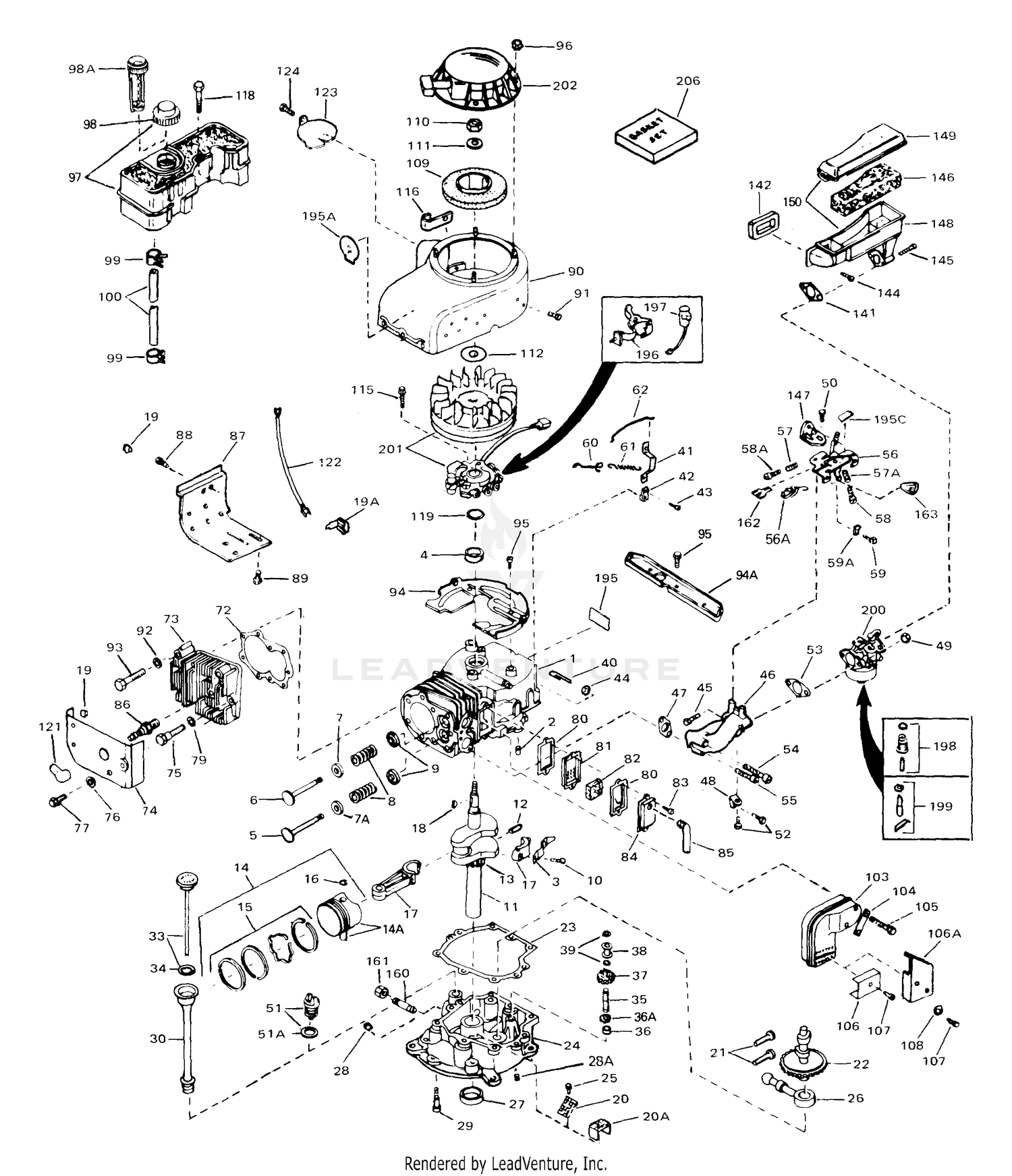 Engine Parts List #1