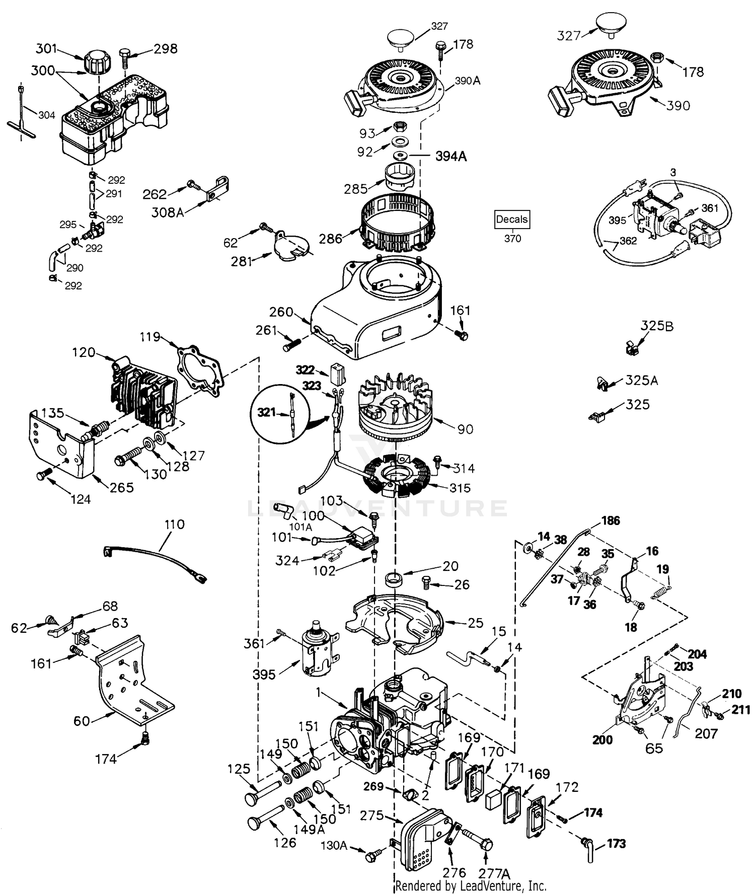 Engine Parts List #1