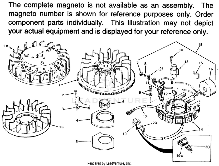 Tecumseh Mg 610839 Magneto Parts Partswarehouse