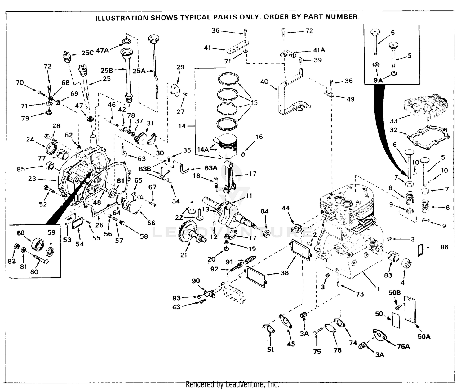 Engine Parts List