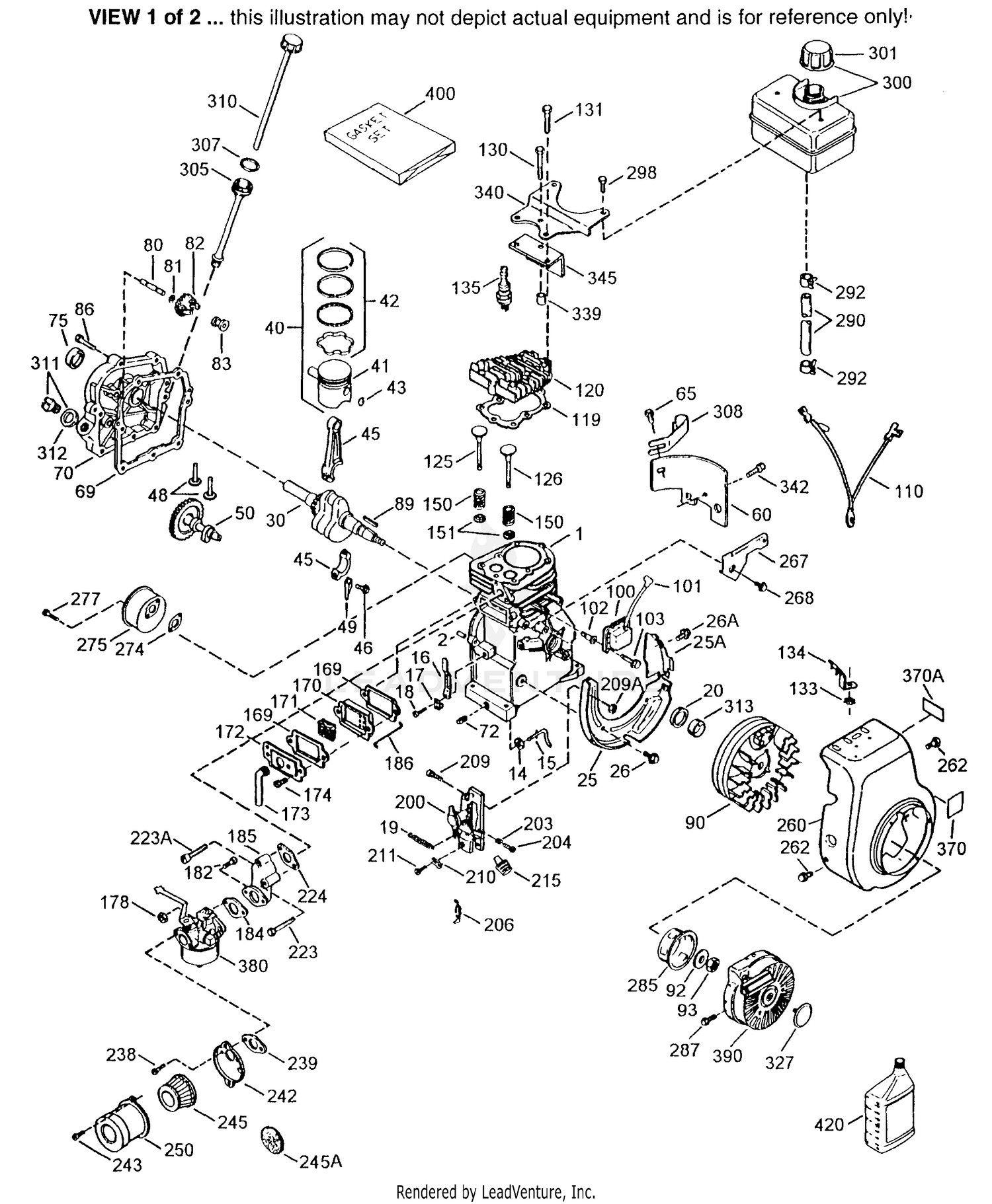 Engine Parts List #1
