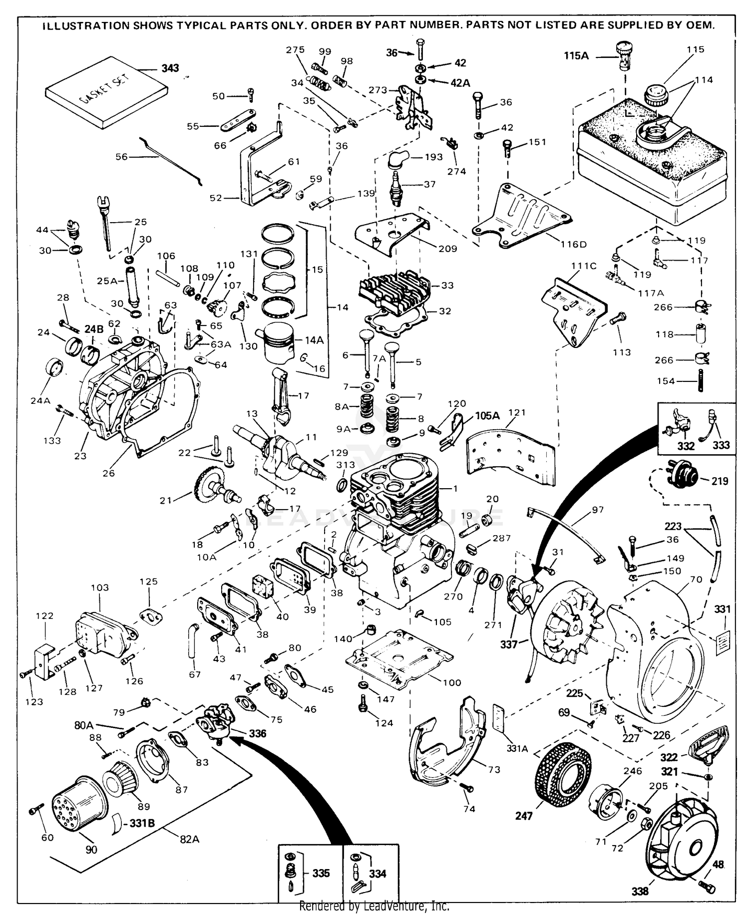 Engine Parts List #1