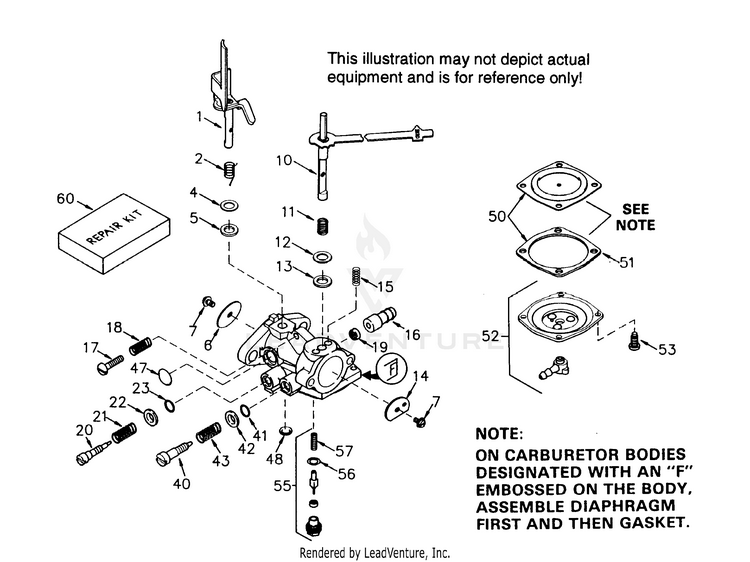 Tecumseh ca 631243 carburetor parts partswarehouse