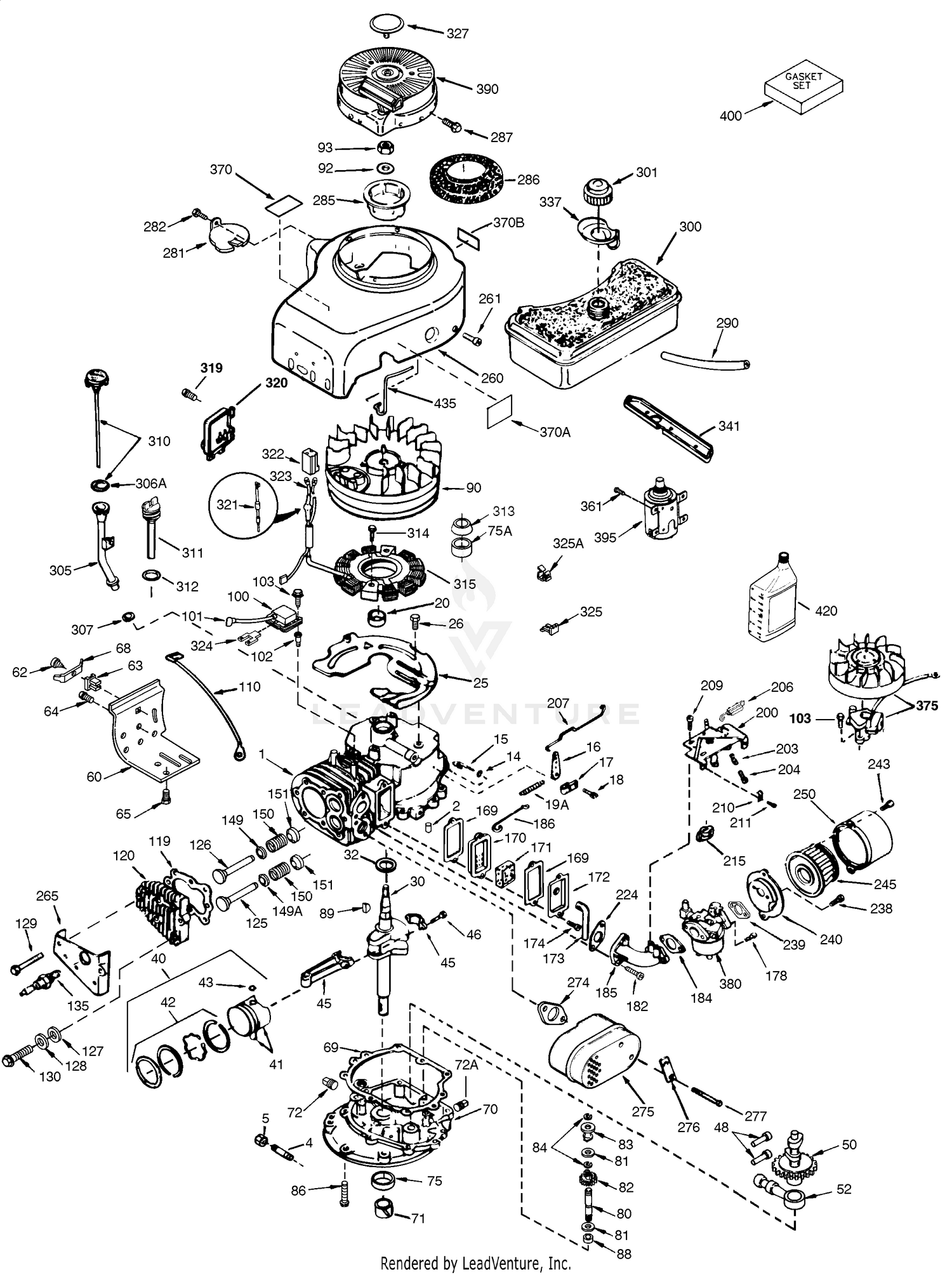 Engine Parts List