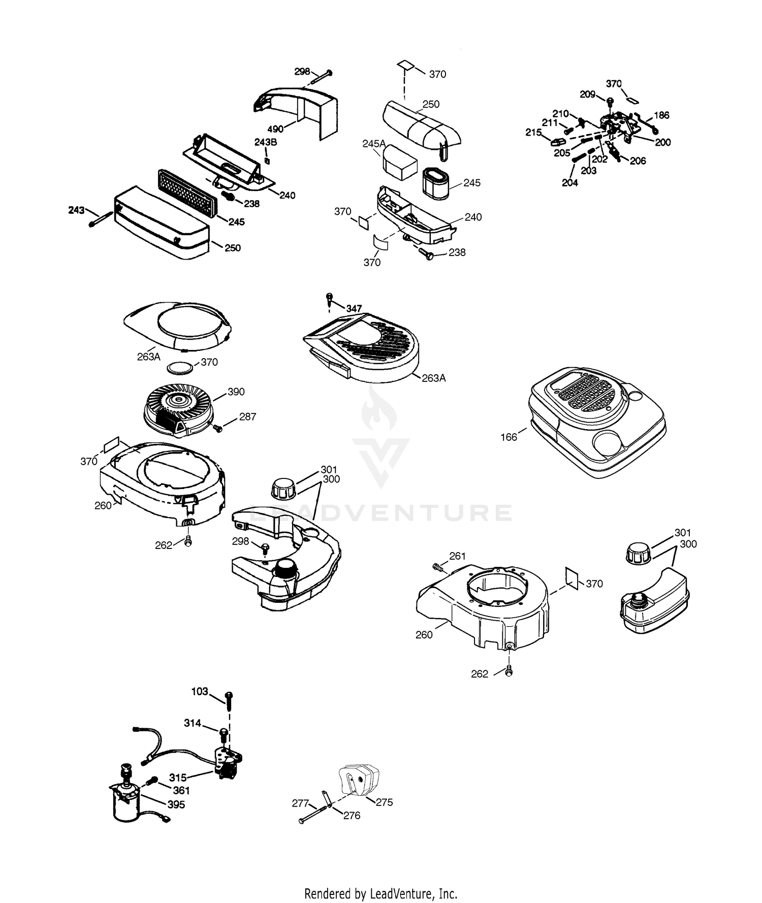 Tecumseh Power Company OVRM105-21053F 21053F-OVRM105 Engine Parts