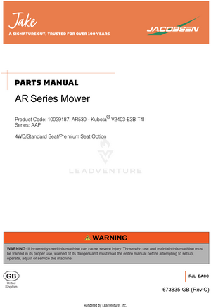 AR530 - T4I Engine ll 673835 ll Product Code: 10029187 ll Series: AAP