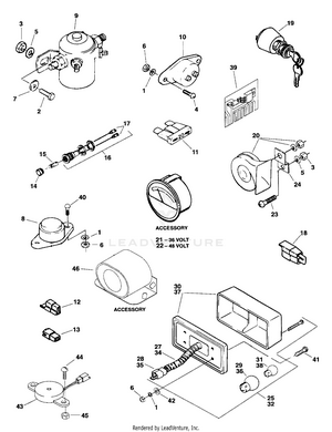898352 Titan, 36V, 3000LB - Pols Zuidland