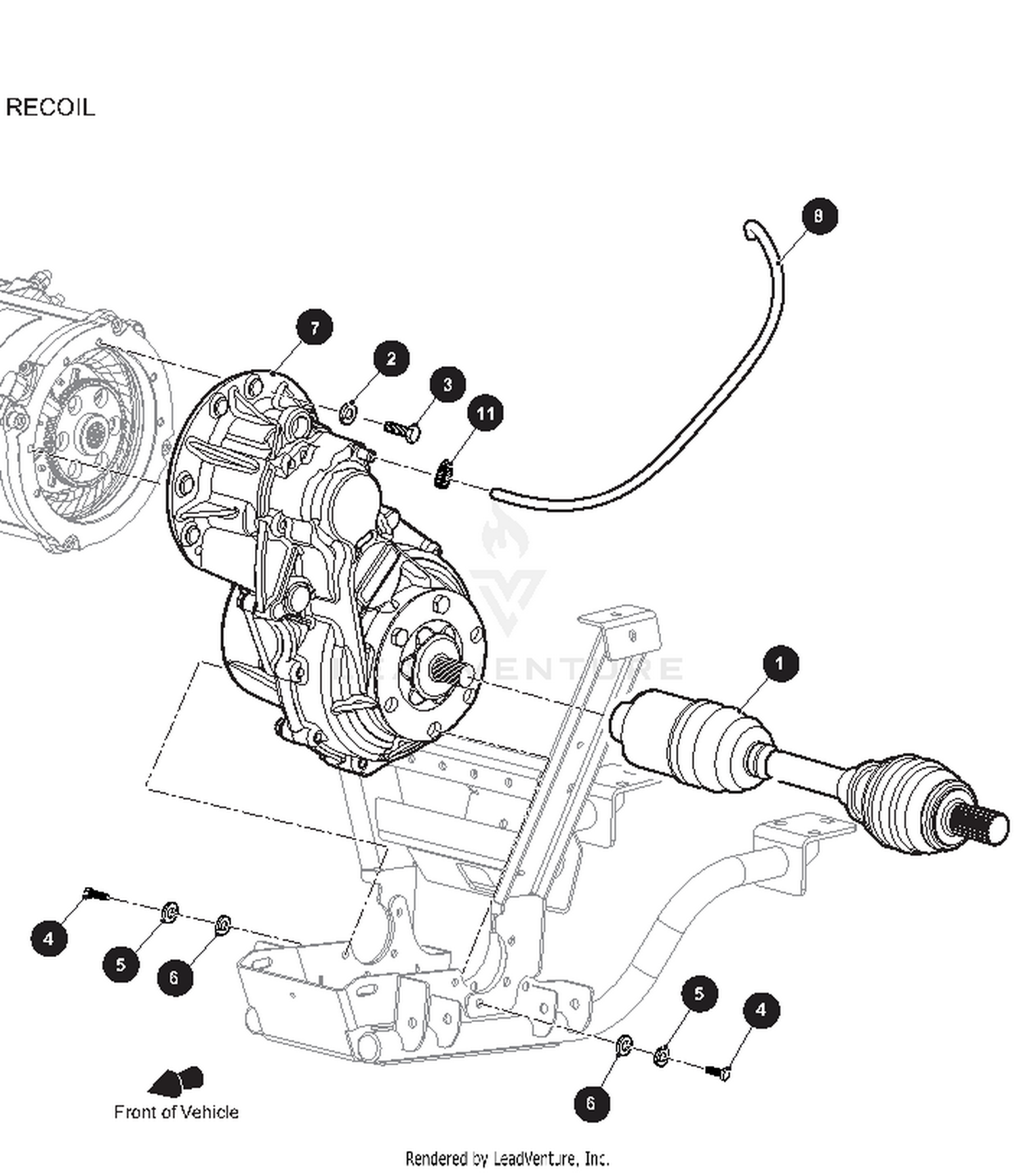 FRONT AXLE