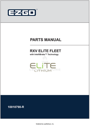 Elec RXV ELiTE FLEET (ADVB 2), 2021 - 2022 ll 10010798