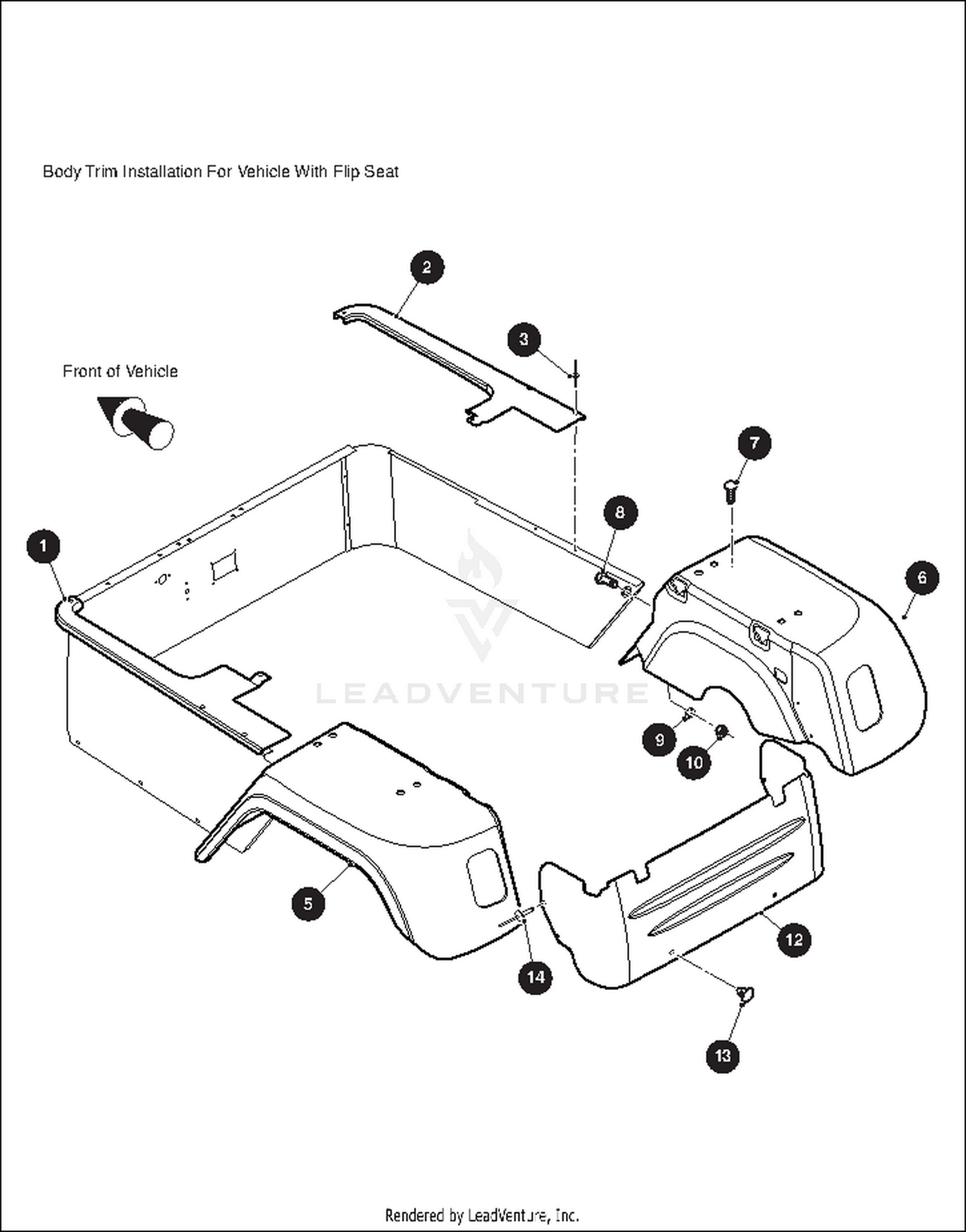 BODY SECTION - REAR