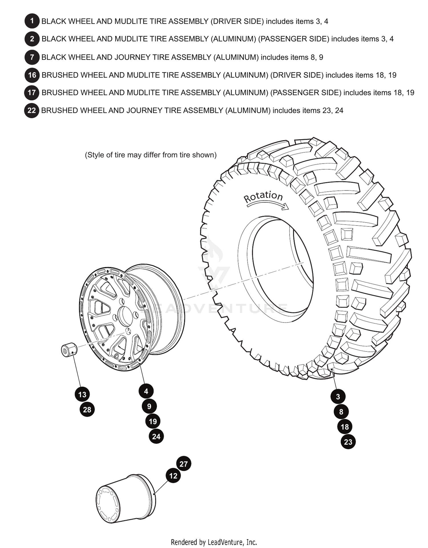 WHEELS AND TIRES - 2