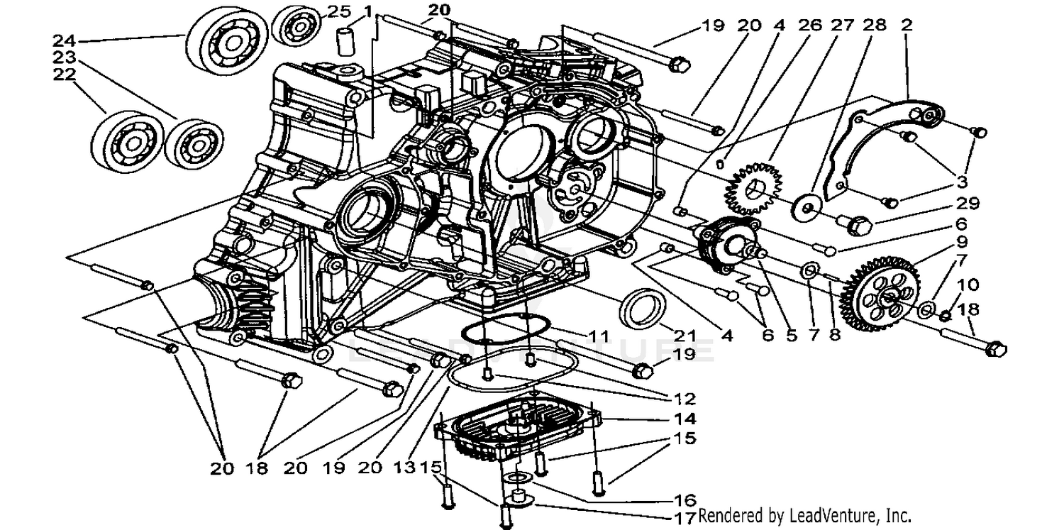 R CRANK CASE