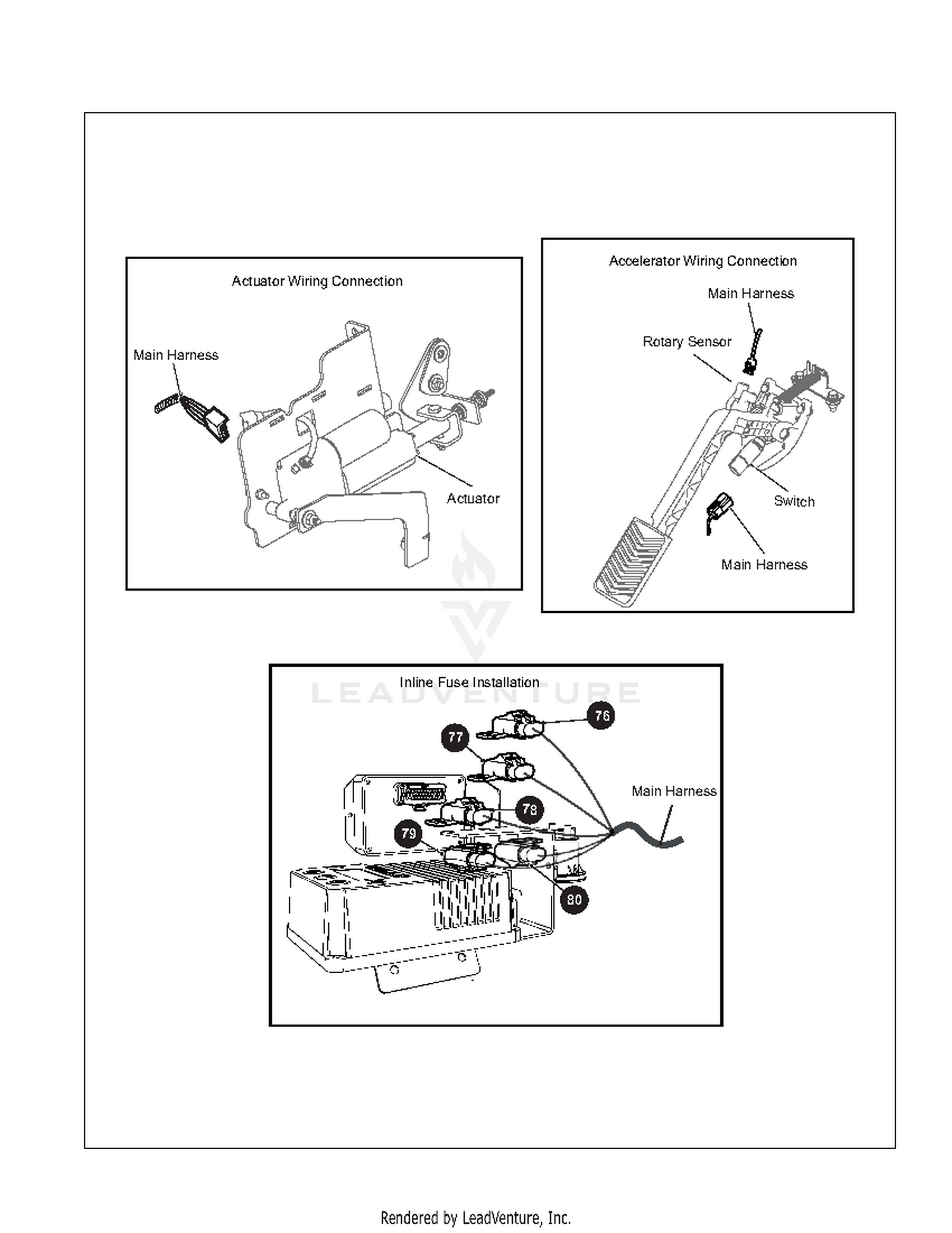 ELECTRICAL SYSTEM - HARNESS Tab4
