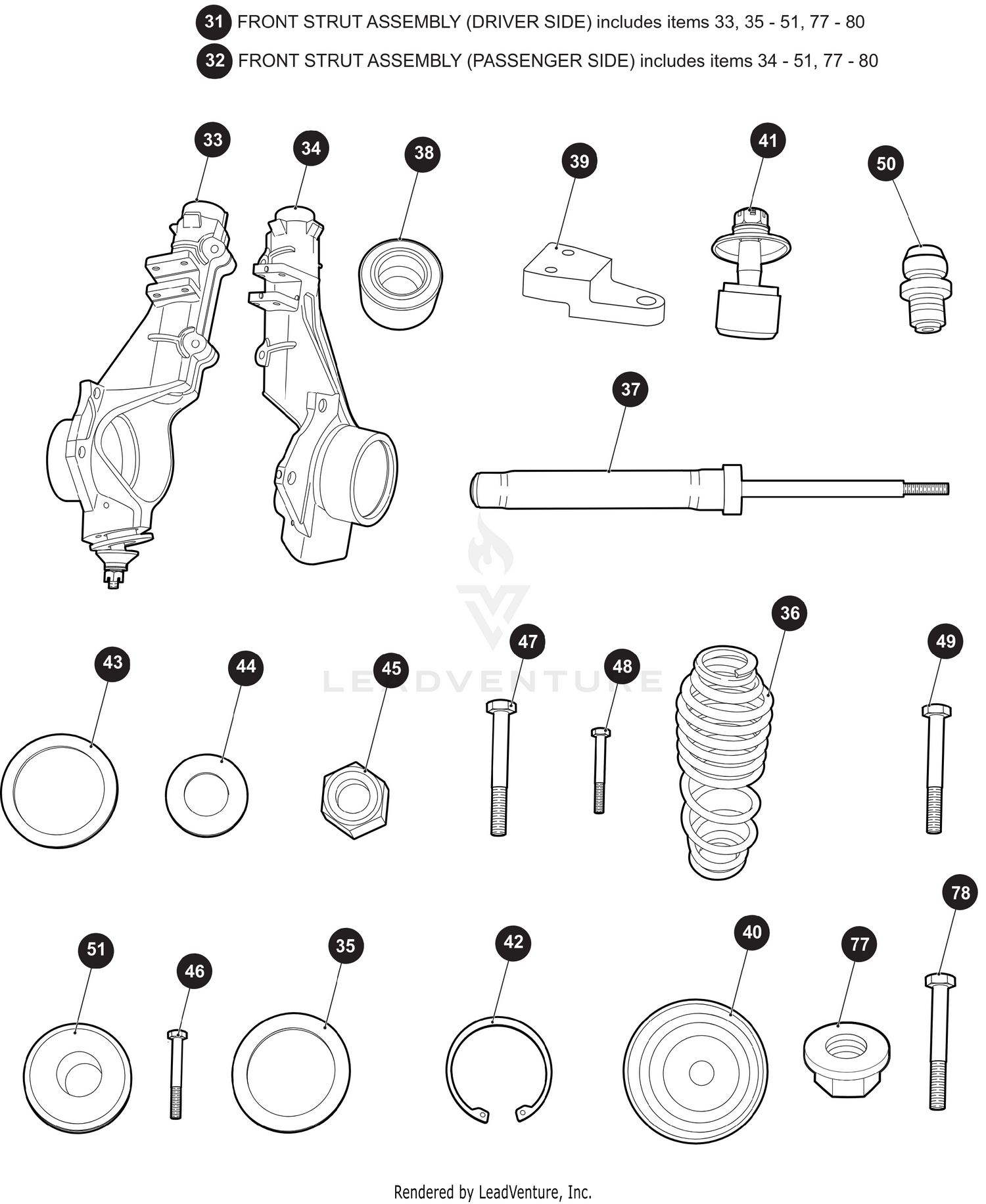 FRONT SUSPENSION AND STEERING-2