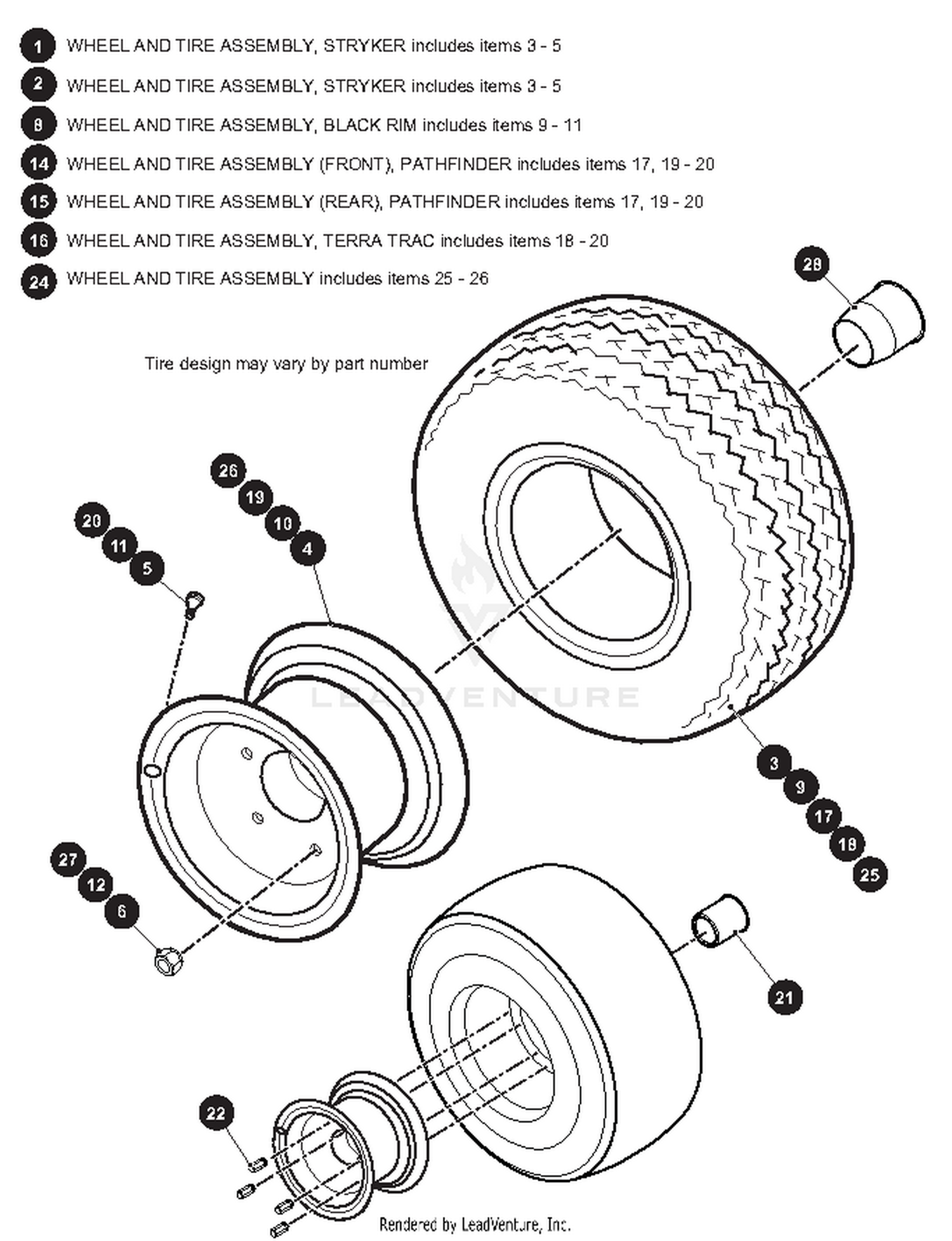 Assembly diagram