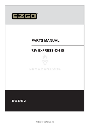 Elec 72V Express 4x4 iS 2020 - Current ll 10004908