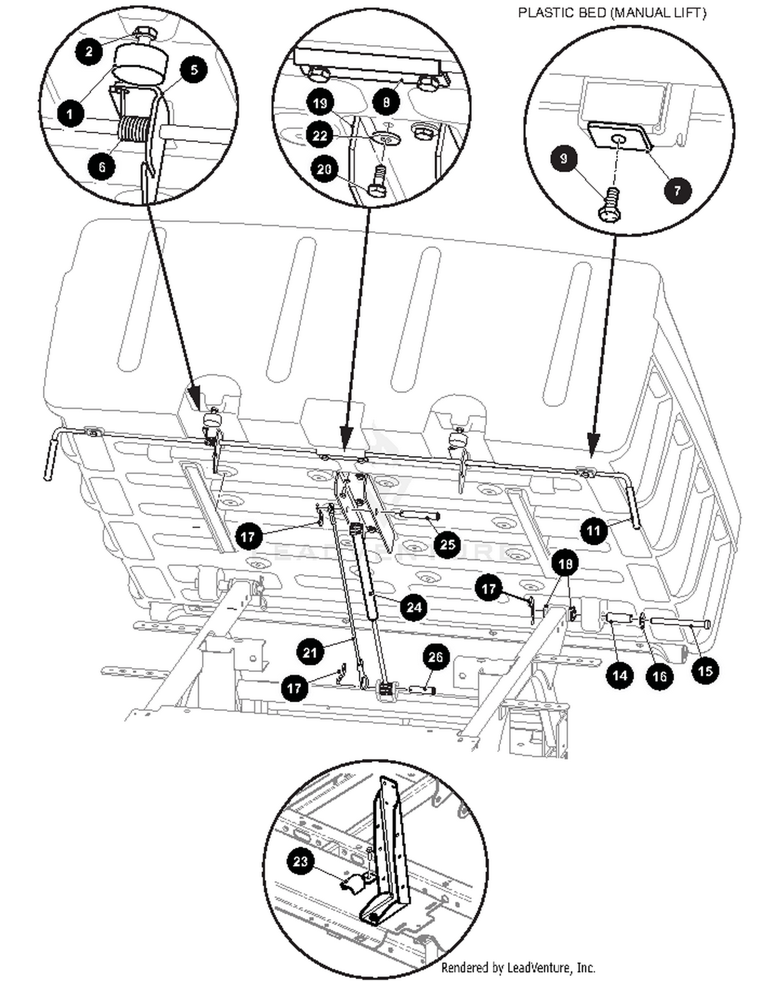 TRUCK BED - PLASTIC~1
