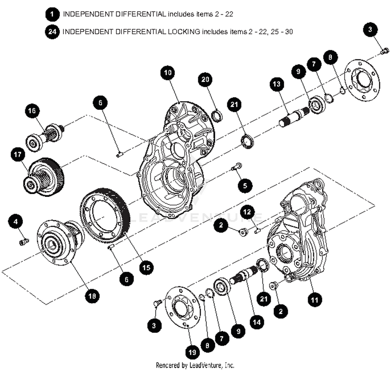 FRONT AND REAR AXLE - 2