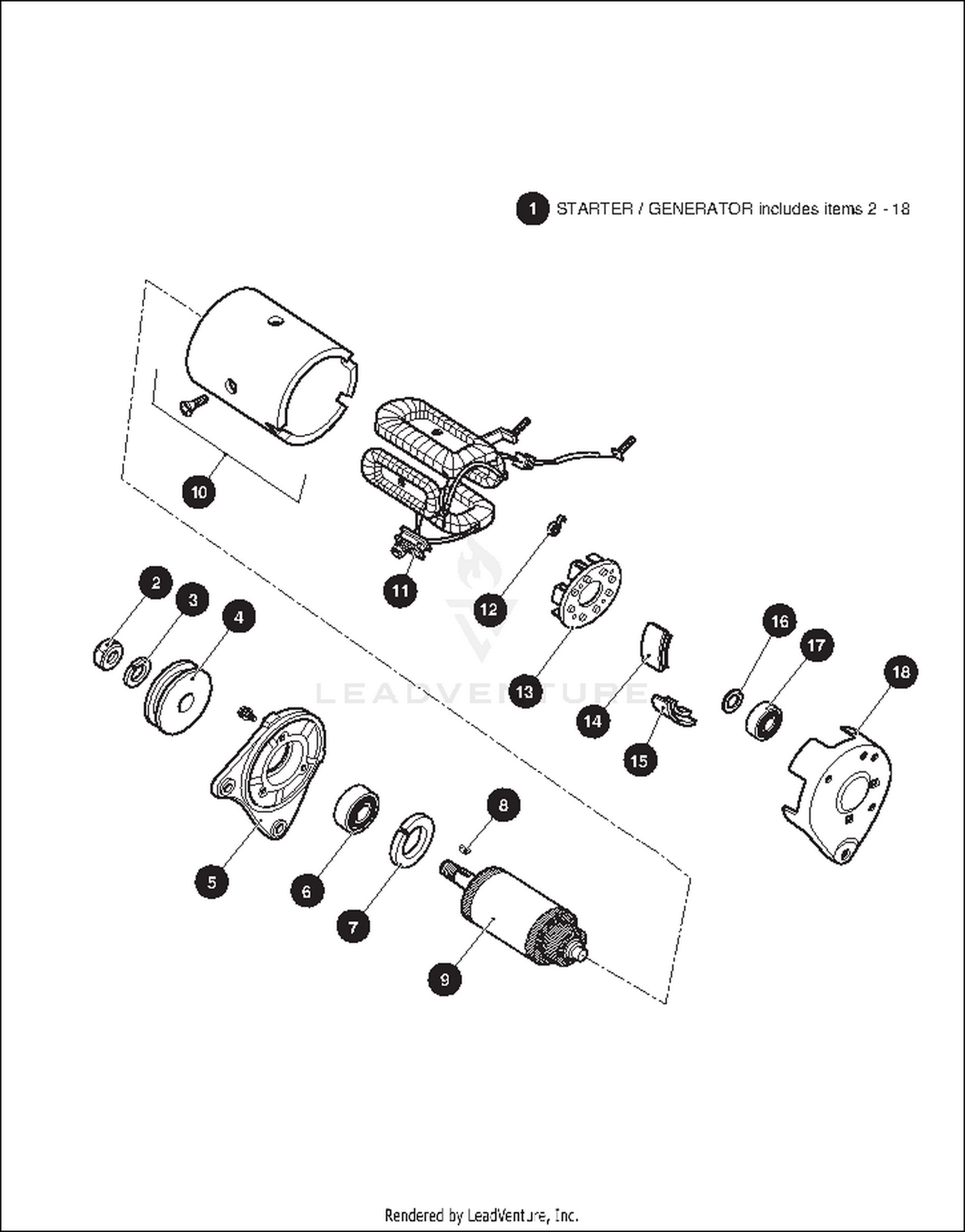 STARTER / GENERATOR