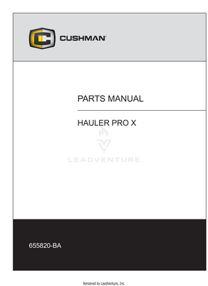 HAULER PRO X 72V 2016-Current II 655820
