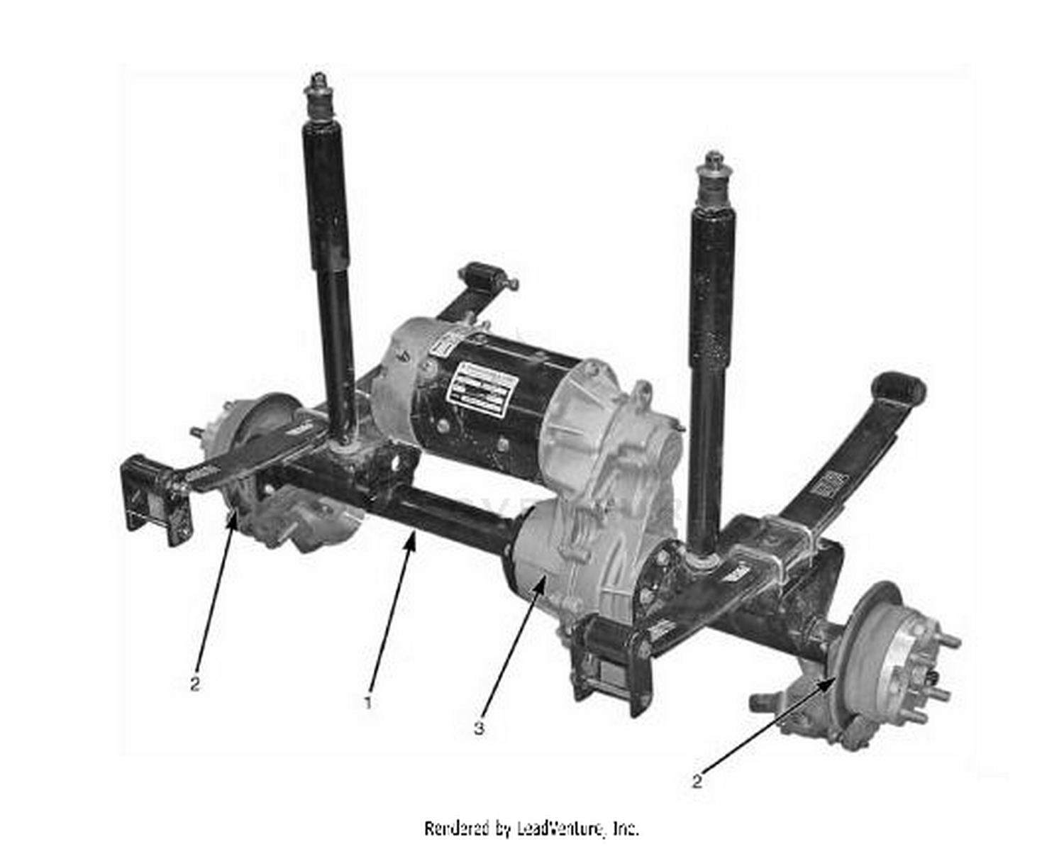 REAR AXLE AND SUSPENSION