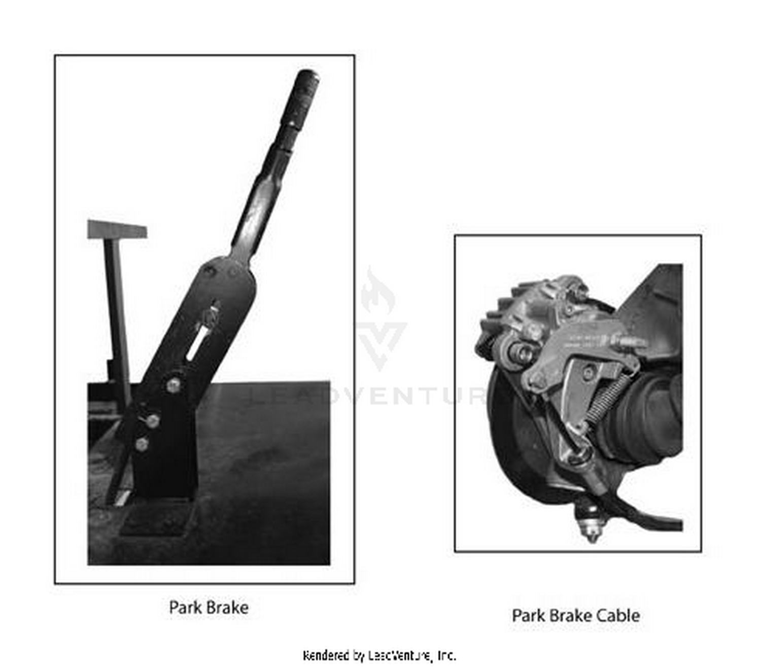 BRAKES - PARK BRAKE ASSEMBLY