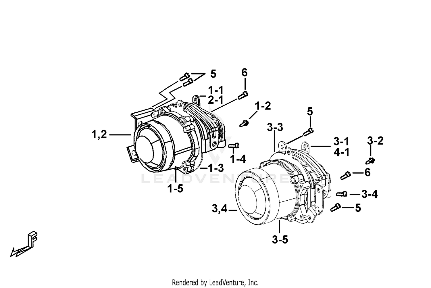HEAD LAMP ASSY (2)