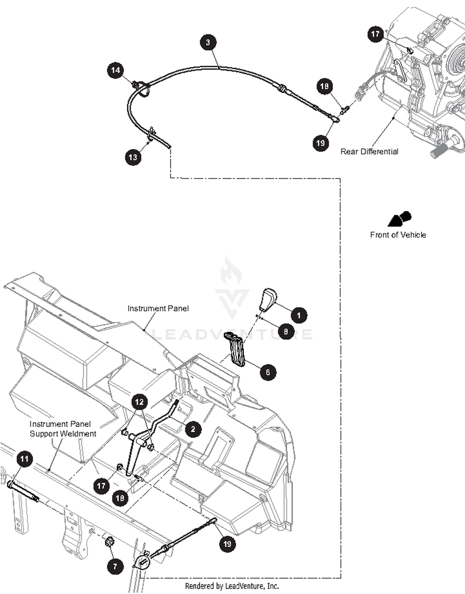 DIRECTION AND DRIVE SELECTOR