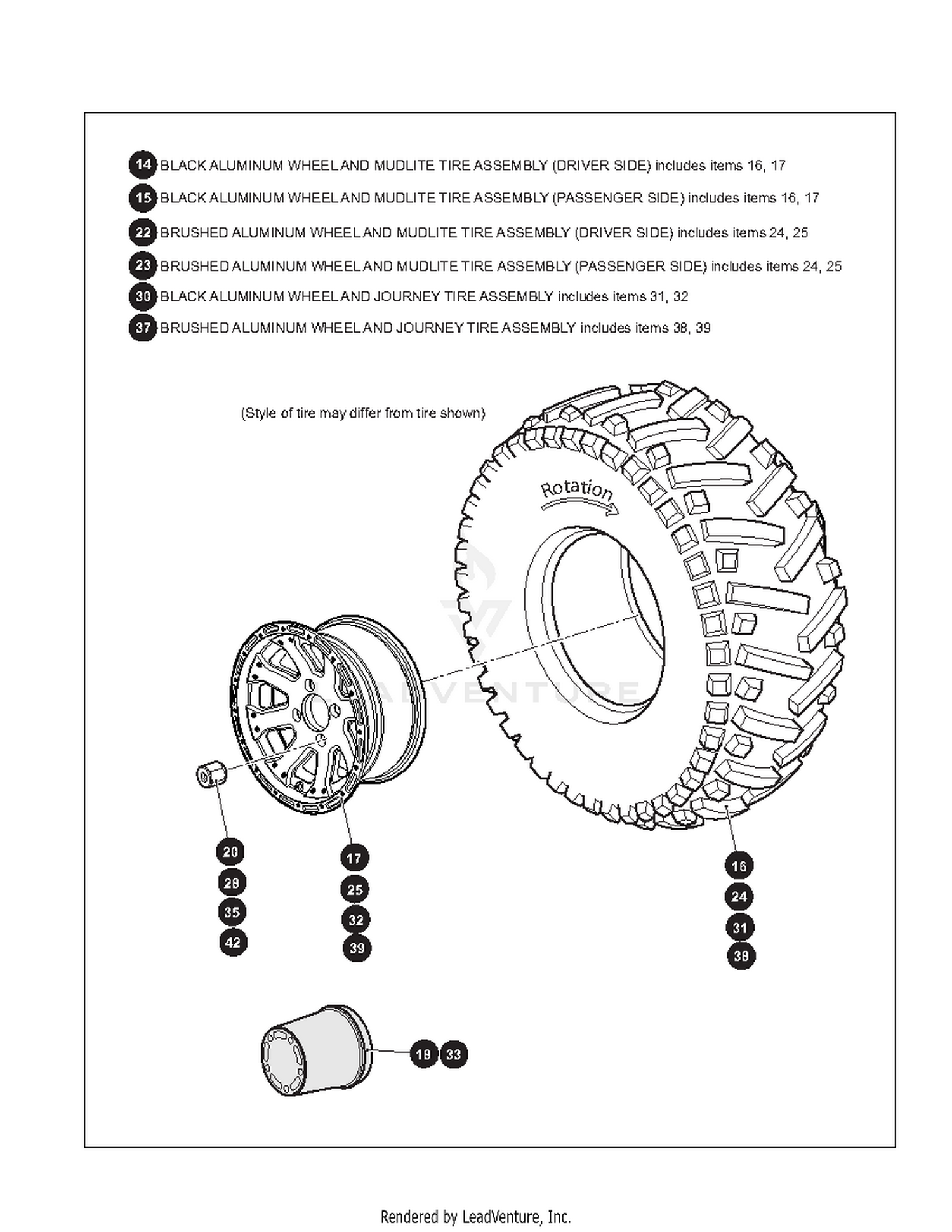 WHEELS AND TIRES Tab2